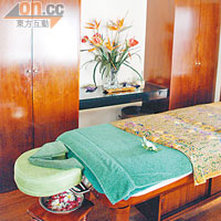 提供多個護理療程的Mandara Spa，布置清雅舒適。