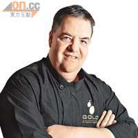 有「富豪御廚」之稱的Harlan Goldstein，憑巧手廚藝廣獲名人、明星追捧，曾開設多間餐廳，如今專心打理新餐廳Gold by Harlan Goldstein。