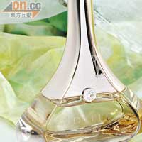 Guerlain IDYLLE EDT $560\50ml(c)<BR>由著名調香師Thierry Wasser主理的芬芳香味，以大量鈴蘭、玫瑰、白丁香、牡丹、小蒼蘭及橙花打造，層次分明濃厚，香味輕柔。