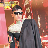 Givenchy top $19,700<br>Givenchy coat $20,650<br>Givenchy belt $7,860