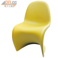 「Panton Chair」乃經典中的經典，多年來受盡各界追捧，今次便以Chartreuse Yellow色調示人。$2,499
