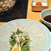阿Dee說日本河豚之美味，非言語所能形容。