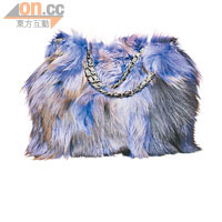Taeeo藍色毛毛手袋 $1,990