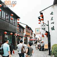 能稱姑蘇第一名街，山唐街確曾是唐代最繁華之地。