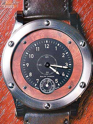 Sporting木製腕錶 12,900瑞郎