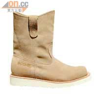 SCENE卡其色皮Boots $590