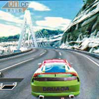 《Ridge Racer 3D》具速度感