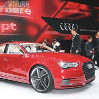 斜背新貴 Audi A3 Concept