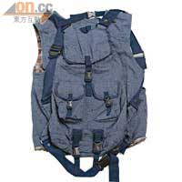 深藍條子Backpack Vest $5,999（a）