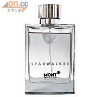 Montblanc Starwalker EDT $650\75ml（a）<BR>帶辛辣味的木香，首調是粉色胡椒、八角茴香和生薑，中調是強烈的雪松木和檀香木，最後由麝香與琥珀帶出摩登現代感的香氣。