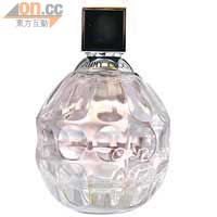 Jimmy Choo EDT $840\100ml（e）<BR>梨子和生薑韻調襯托着水晶般清澈的玫瑰花香及性感的蘭花氣息，最後加入充滿活力的木香施展迷人力量。