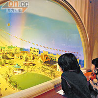 「近代的大阪」特意闢出一角展示了大阪地標通天閣建成初期的情景模型。
