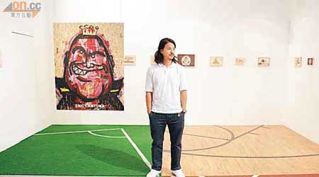 Michael Lau的創作名為《Just Done It》，油畫以「Just Do It.」為靈感向四位傳奇運動員致敬。