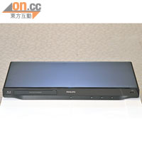 BDP3200屬Philips入門網絡藍光機。 售價：$1,190
