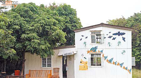 由舊村屋改建的「田邊故事館」，呈現馬屎埔村的風土人情。
