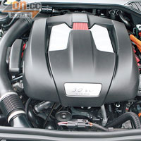 3.0 V6 Supercharged引擎，屬Hybrid混能系統的主要核心。
