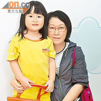 杜太與其女兒Siana。