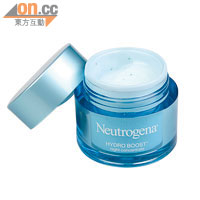 Neutrogena水活補濕晚間凝膜 $149.9/50g（d）<br>獨有12小時漸進補濕技術及意大利優質橄欖精華，利用細胞再生高峰期，於熟睡中令肌膚帶來長效補濕。