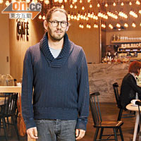 Director of Special Projects Judd Crane將創意注入Cafe，為大家帶來獨特的體驗。