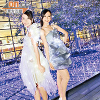 今個聖誕，Ranee K與新城市廣場合作，設計了3套以「璀璨、閃亮」為主題的裙子，創意盡顯。