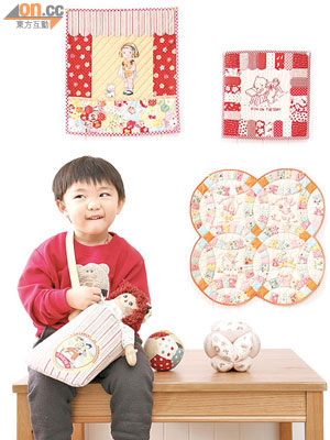 由媽媽親手製作側孭袋，滿載溫情，最適合作為新年賀禮送予孩子。