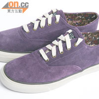 紫色麖皮布鞋  $499（b）