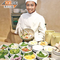 泰菜烹飪班所教的菜式，主要是簡單的沙律及咖喱，加上廚師的示範，很易掌握。