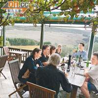 餐廳Veranda Cafe是露天形式，讓賓客盡享清新空氣。