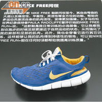 2004年第一雙NIKE FREE跑鞋。