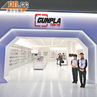 Gunpla Tokyo無料入場，可盡覽Bandai歷代高達系列模型。