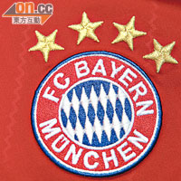 隊徽其實亦另具含意，如今次歐聯決賽的拜仁慕尼黑，其隊徽上面有4粒星，代表贏過20次德甲冠軍。