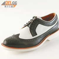 REGAL STANDARDS 黑×白色Derby Brogue Shoes  $1,999（c） 