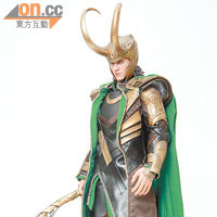 參照電影設定，將1:6 Loki的高度定於32cm左右。