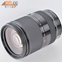 全新發布的18~200mm鏡頭內置光學防震功能，售價待定。