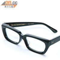 N.HOOLYWOOD × OLIVER GOLDSMITH黑色粗框眼鏡 $5,399