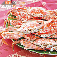 清蒸花蟹也是餐廳的撚手菜式，肉質相當飽滿，RM10（約HK$25）/公斤。