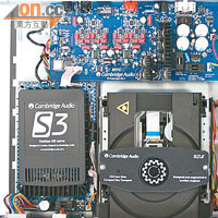 引進S3讀碟系統，配合ARM7音頻處理晶片，令音色更乾淨。