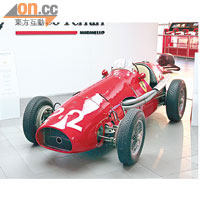 1951年的500 F2戰車，替法拉利贏得國際賽事獎項。
