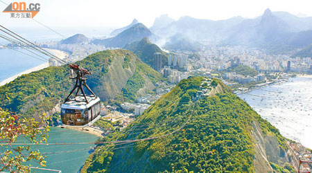 月初里約熱內盧憑山海相連的Carioca地貌入選新世遺，成為史上首個被列入世遺「文化景觀」的城巿。