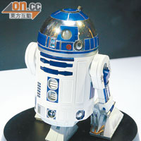 R2-D2合金比例極高，可擺出劇中不同動作，推出日期未定。