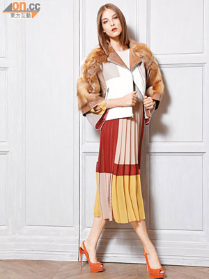 Dress	$5,390、Coat	$18,590、Open-toe shoes	$2,690