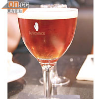 以手掌作生招牌的De Koninck，是安特衞普唯一的土炮啤酒。 