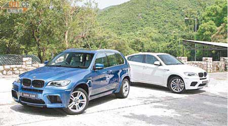 X5 M 售價：$1,768,000(左)<br>X6 M 售價：$1,911,000