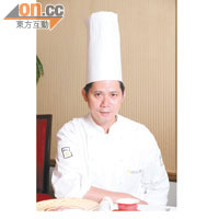 中菜行政總廚莫師傅不會墨守成規，將自己的創作點子，恰到好處用諸菜式之中。