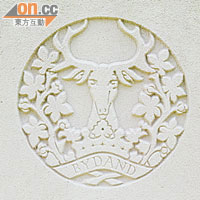 Gordon Highlander Regiment，以鹿角為標誌。
