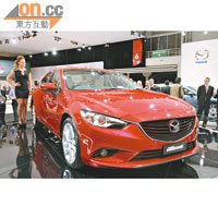 有望於明年初抵港的新一化Mazda6，將會以四門房車的2.5公升版本作主打。