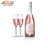 Peche Blanc Sparkling Wine  $250/瓶　1張品酒券/杯（攤位S06）<br>來自加州最近出的香桃味天然汽泡酒，配甜品最夾。