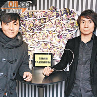 創辦人施煒恆（左）及尹思騰（右）認為真人逃脫遊戲在香港大有所為。