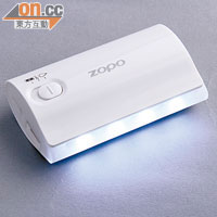 另購的外置充電器容量達5,200mAh，仲可以當電筒照明。<BR>售價：$248