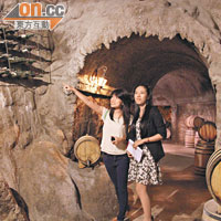 隱藏於山洞的酒窖，於法國殖民時期由法國人所興建，一直保留至今。
